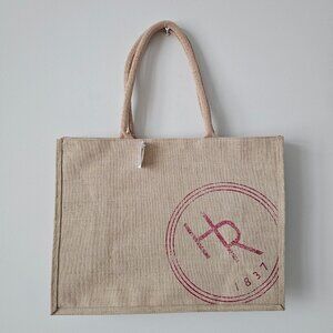 NWT HOLT RENFREW Canvas Bag Reusable Shopping Gym Lunch Tote Dual Strap